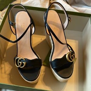 Authentic Gucci Platform Espadrilles